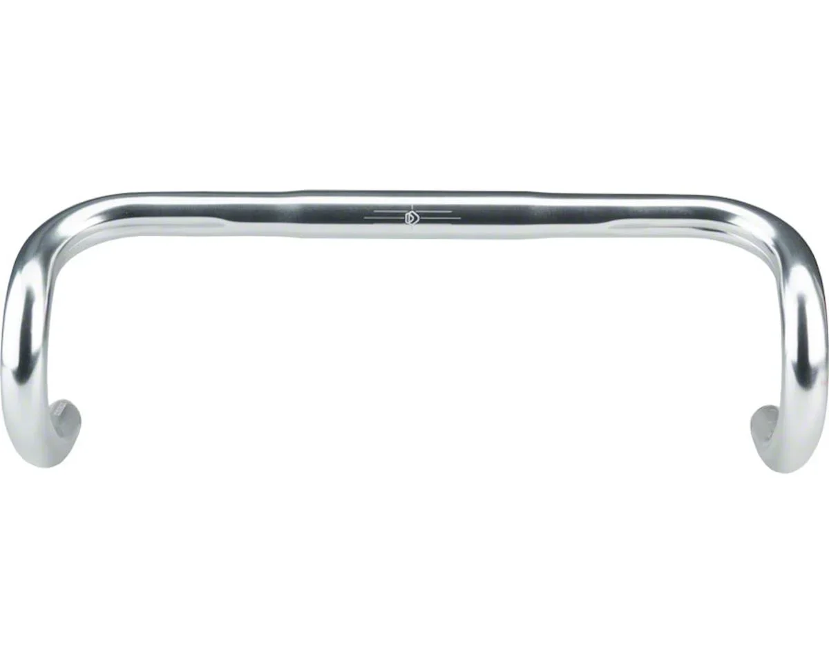 MSW Dimension Short Drop Handlebar (Silver) (26.0mm) (40cm)